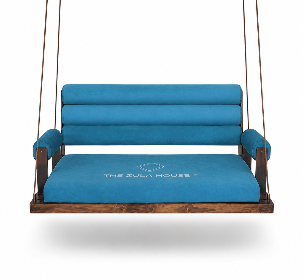 WOODEN 3 ROLLER SWING