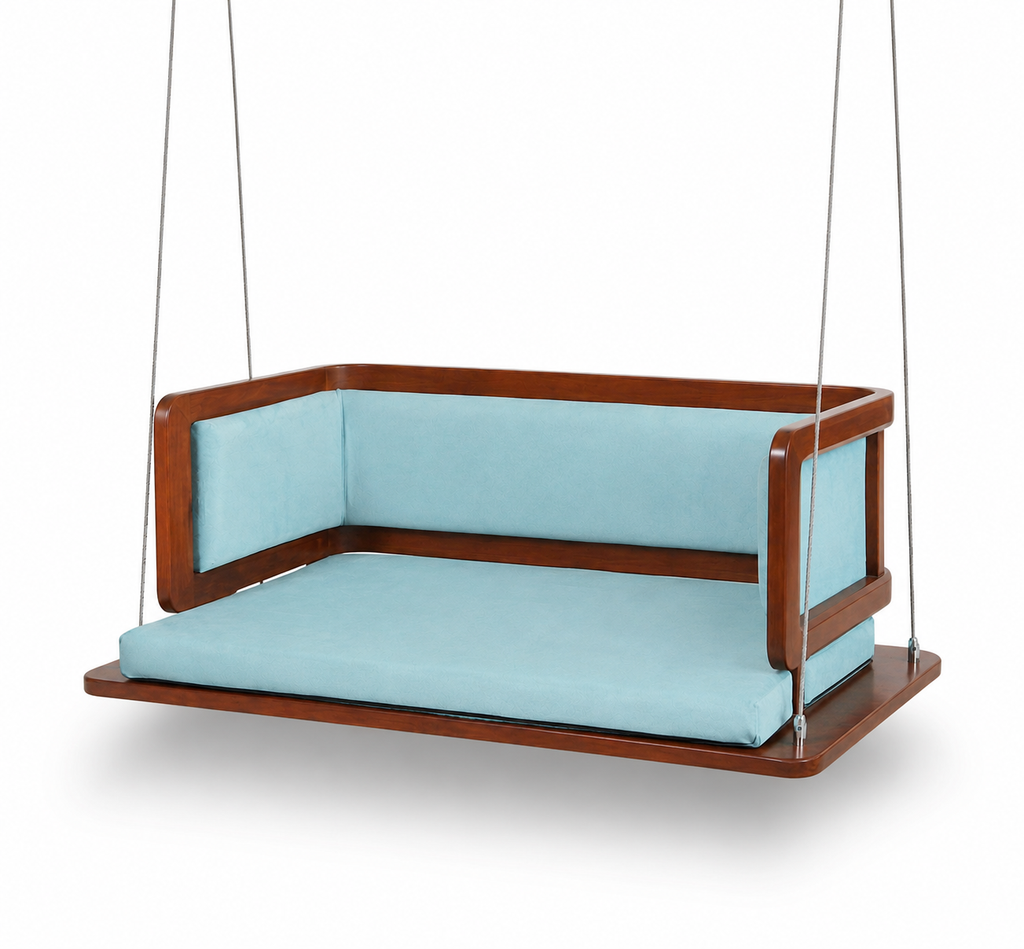 WOODEN C-GOLAI GADI FIX SWING