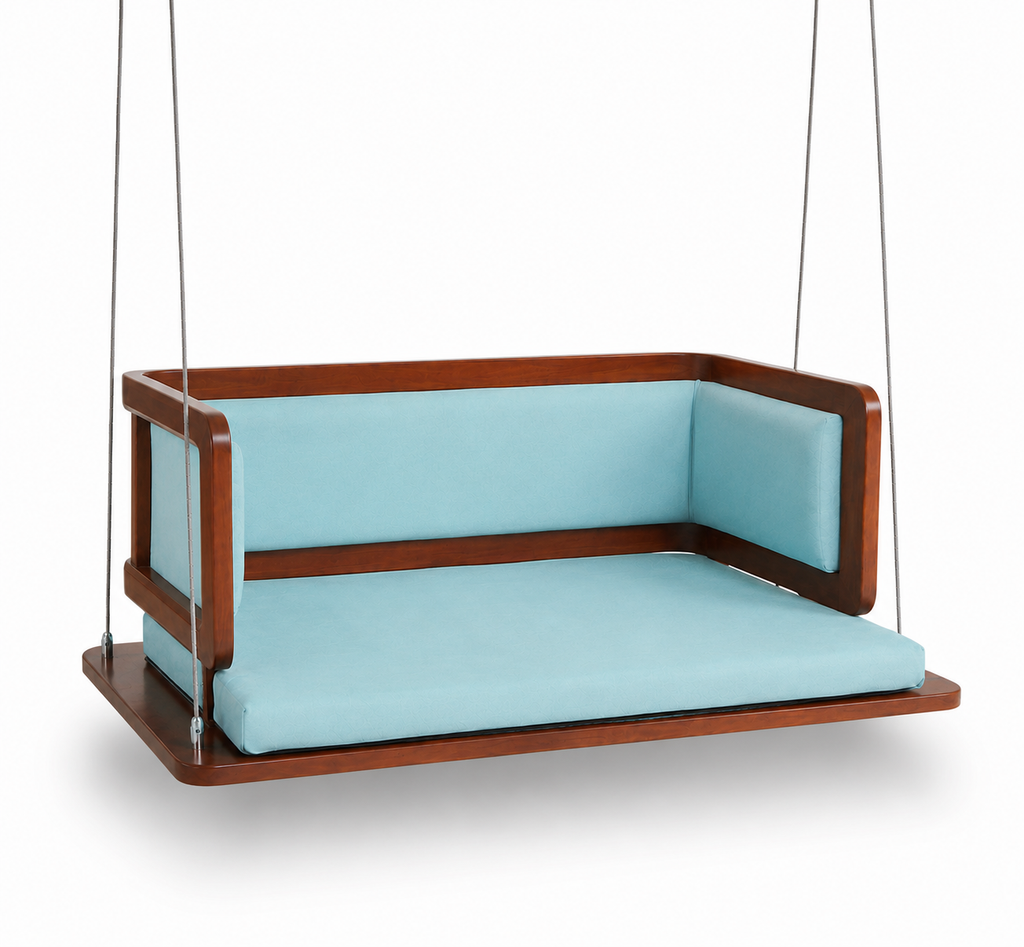 WOODEN C-GOLAI GADI FIX SWING