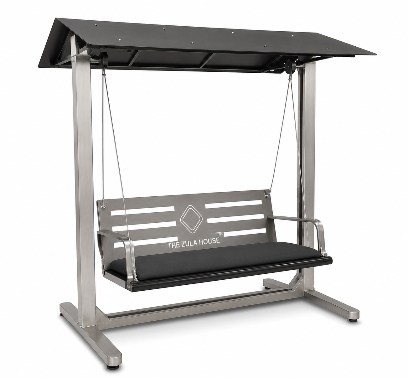 STEEL ROLLER STAND WITH SUNROOF WITH ACRYLIC MOLD SWING