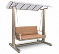 STEEL SWING WITH T- STAND WITH SUNROOF SWING