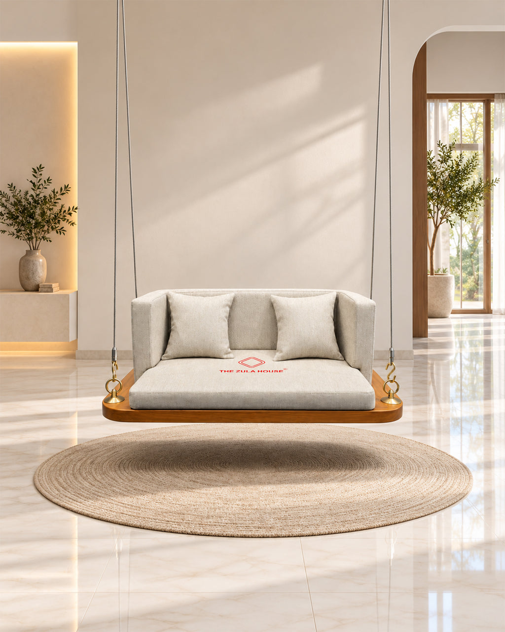 WOODEN COCORA SWING