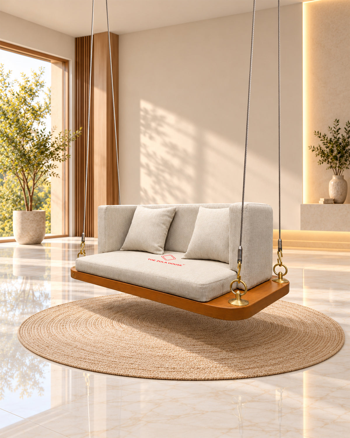 WOODEN COCORA SWING