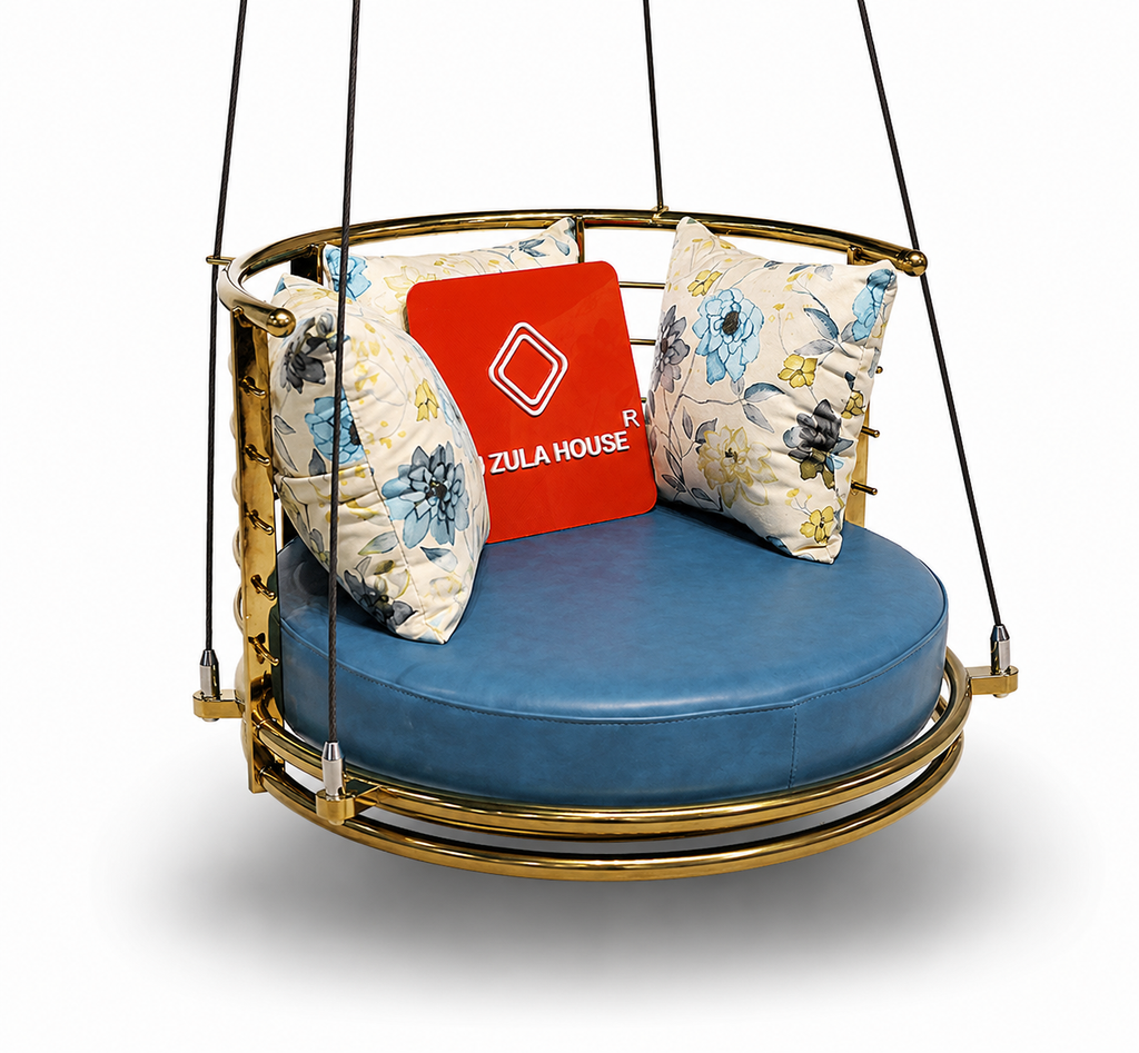 STEEL ROUND SWING – GOLD/ROSE GOLD