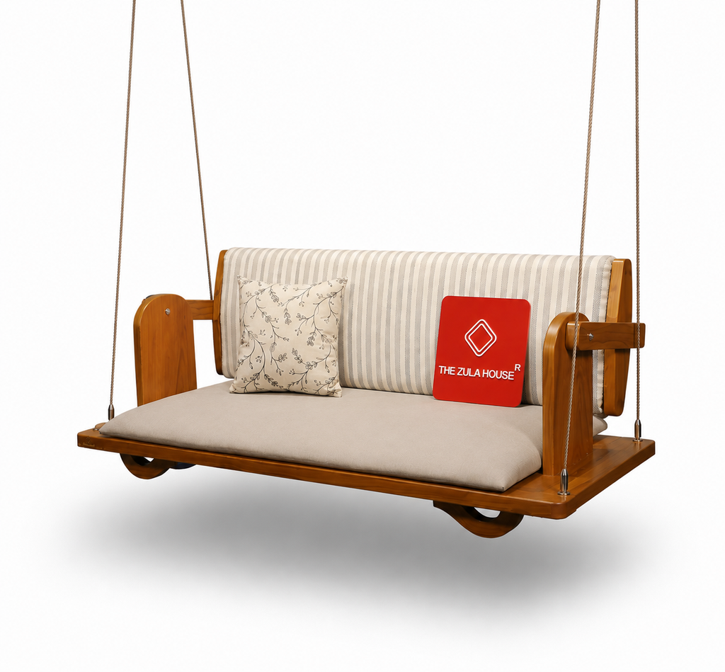 WOODEN MACHHLI REVERSIBLE SWING
