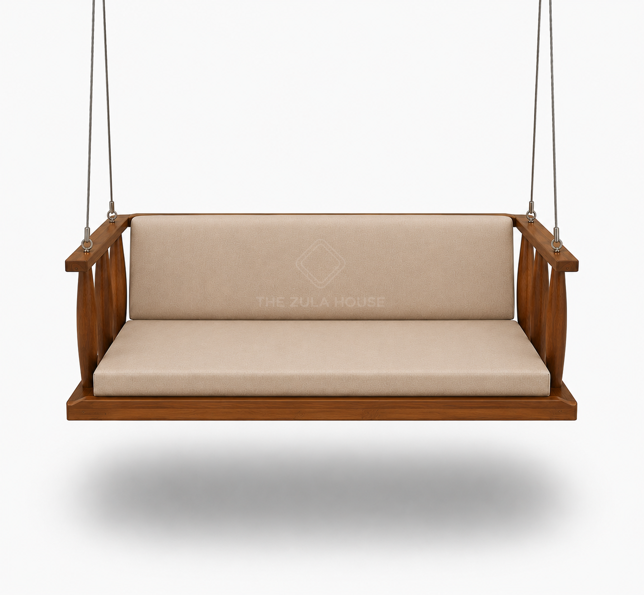WOODEN 3-THAMBHLI FIX SWING