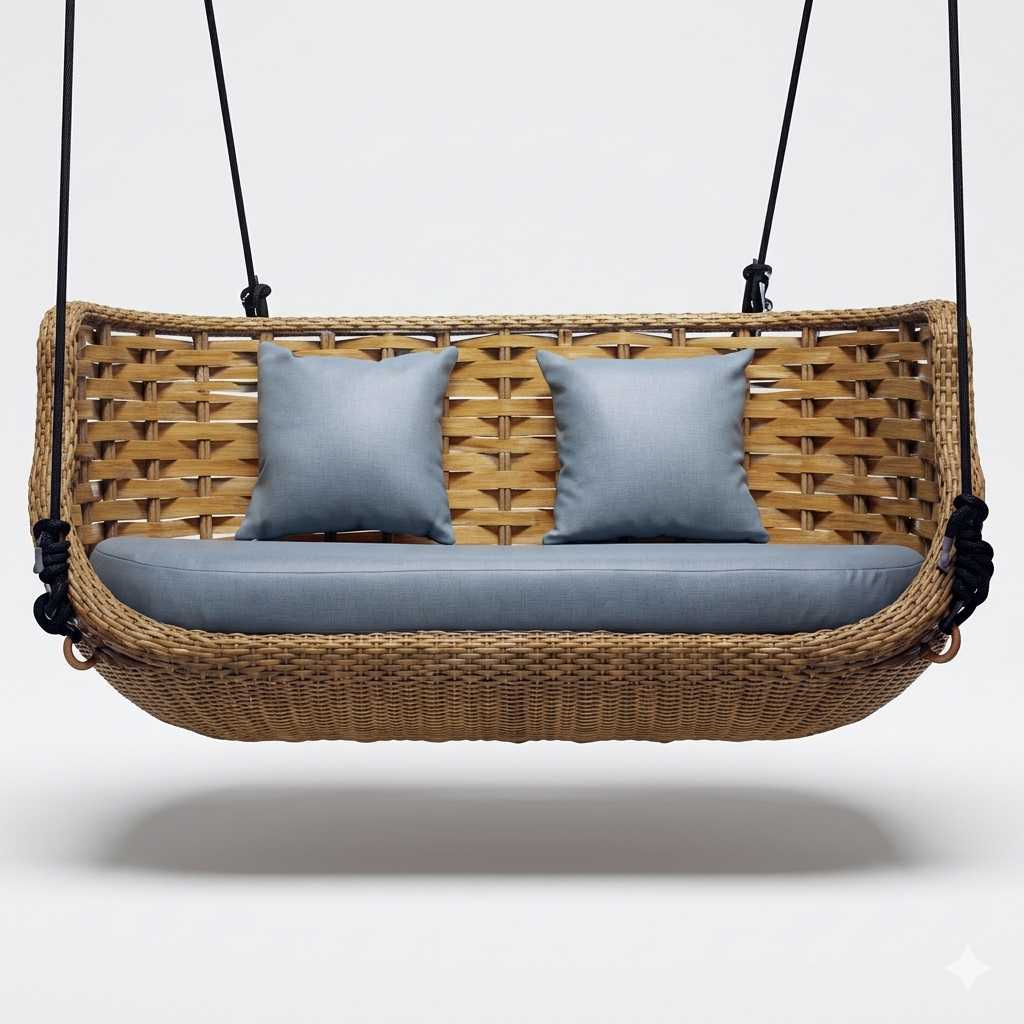 Gemini said Wicker Capsule Swing
