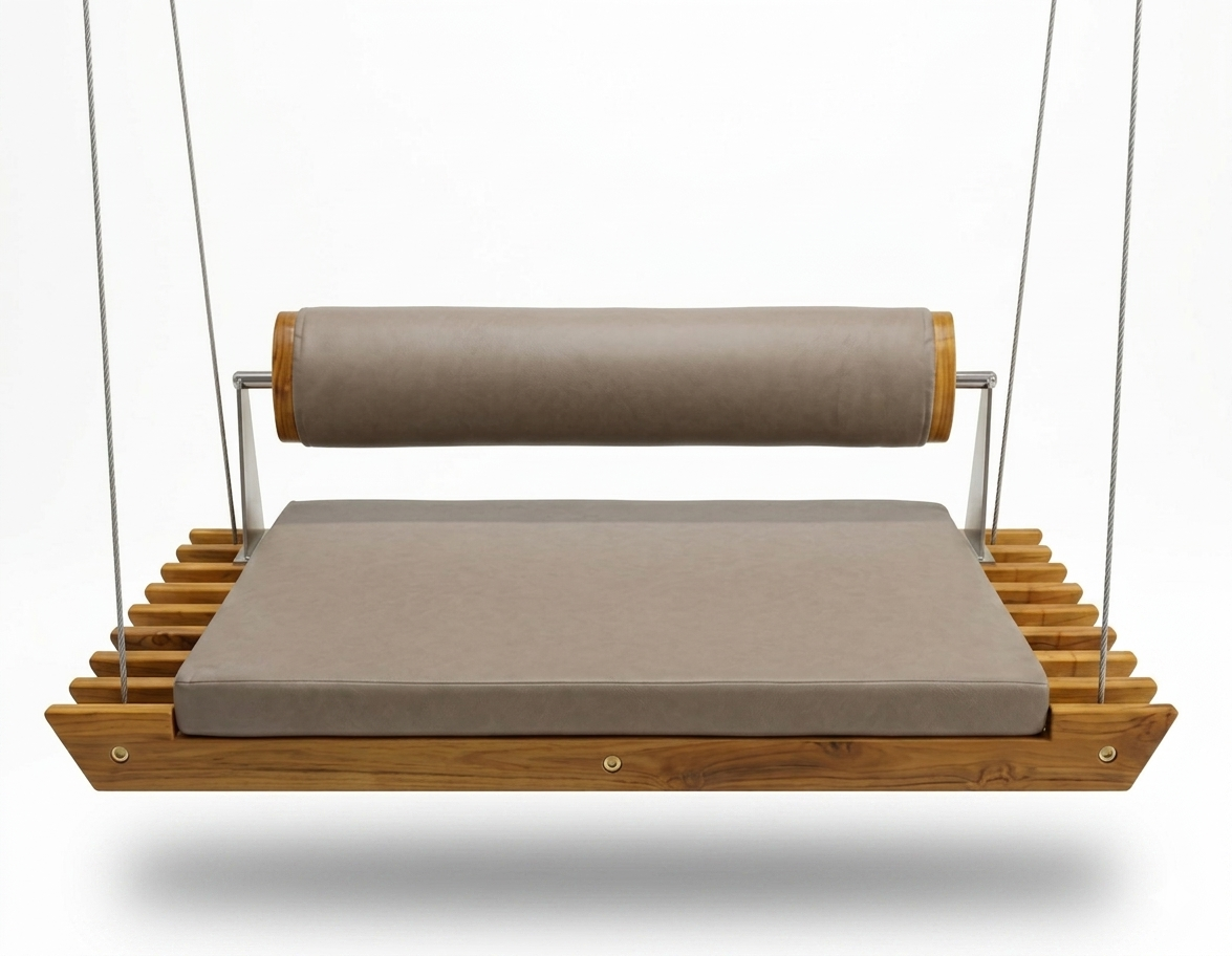 Traditional Wooden Pattam Swing